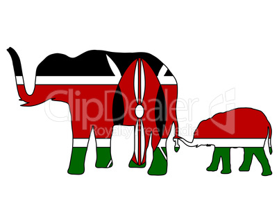 Kenia  Elefanten