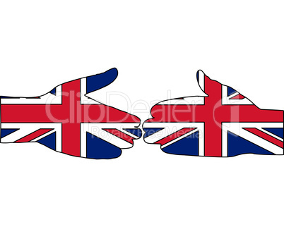 Britischer Handschlag