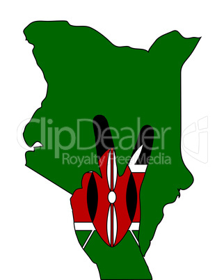 Kenia Handzeichen Kenia Handzeichen