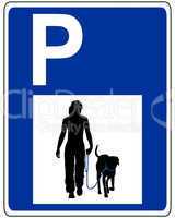 Verkehrszeichen für Hunde