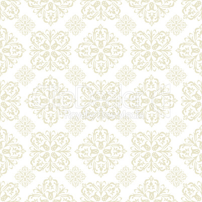 floral wallpaper beige tile