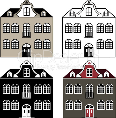 Old town houses