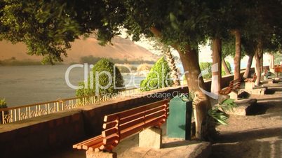 Park at the River Nile