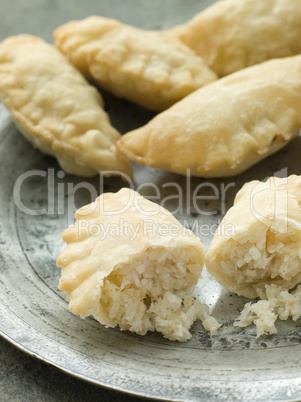 Plate of Coconut Karanji