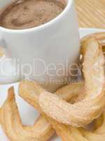 Churros and Hot Chocolate