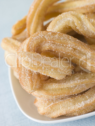 Plate of Churros