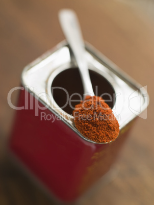 Tin of Smoked Paprika Powder