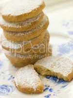Stack of Polvorones Biscuits