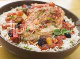 Spanish-Style Chicken and Rice