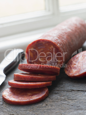 Sliced Chorizo Sausage