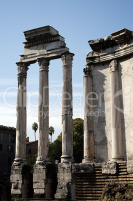 Säulen im Forum Romanum