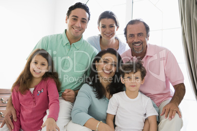 A Middle Eastern family