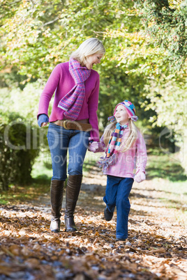 mother and daughter