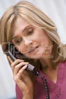 Consultant phoning client with bad news