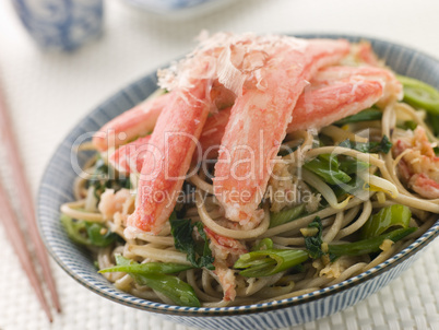 Snow Crab and Soba Noodle Salad