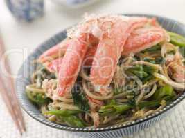 Snow Crab and Soba Noodle Salad