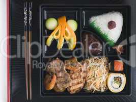 Teppanyaki Lunchbox with Chopsticks