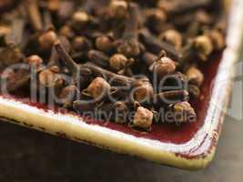 Plate of Whole Cloves