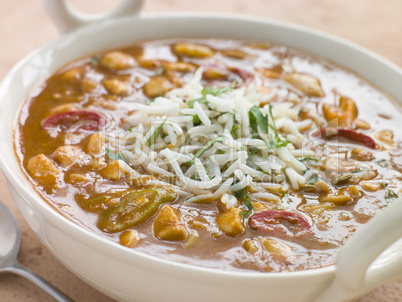 Bowl of Mulligatawny Soup