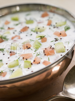 Bowl of Yoghurt Summer Soup