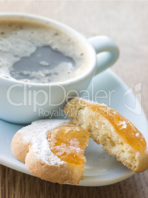 Margherite Biscuit with Espresso