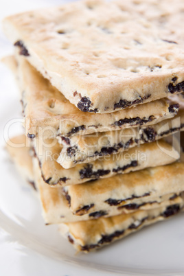 Stack of Garibaldi Biscuits