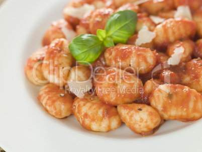 Potato Gnocchi with Tomato Ragu