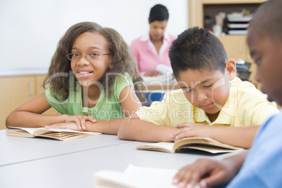 Elementary school classroom