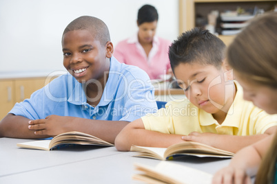 Elementary school classroom