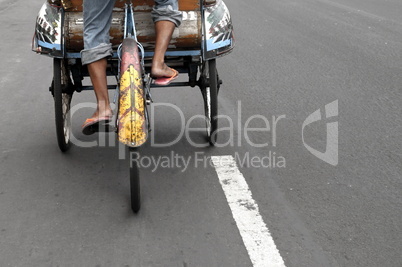 Indonesian becak