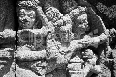 Hindu bas-relief