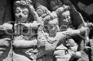 Hindu bas-relief