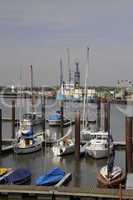 Außenhafen in Glückstadt