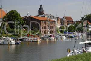 Binnenhafen in Glückstadt