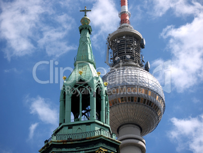 Berlin-Detail-Fernsehturm