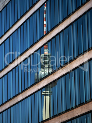 Berlin-Fernsehturm-Spiegelung