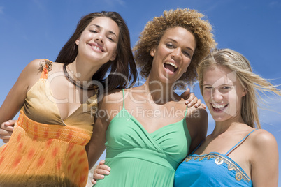 Three female friends