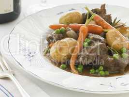 Navarin of Spring Lamb and Baby vegetables