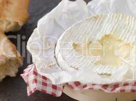 Baked Camembert with Crusty French Bread