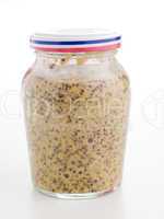 Jar of Dijon Grain Mustard