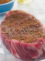 Sirloin Steak with Cajun Spice Rub