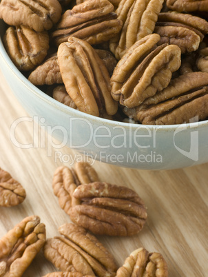 Bowl of Pecan Nuts