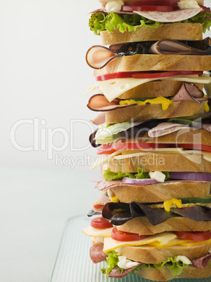 Dagwood Tower Sandwich