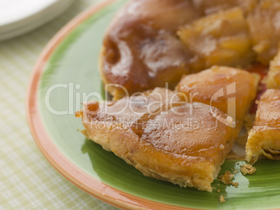 Slice of Tarte Tatin aux Pomme