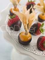 Chocolate Dipped Fruits