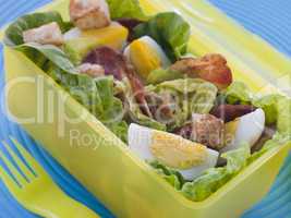Bacon and Egg Salad Lunch Box