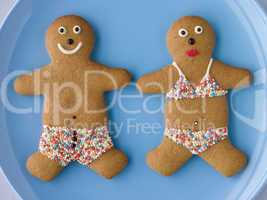 Gingerbread People with Sugar Candy Swimwear