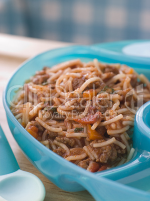 Baby's Spaghetti Bolognaise