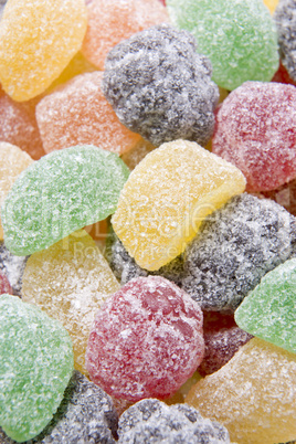 Sugared Fruit Chew Sweets
