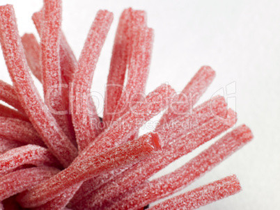 Fizzy Strawberry Lace Sweets